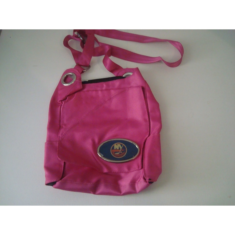 NEW YORK ISLANDERS 9X12 Game Day Purse BAG HANDBAG TOTE HAND VINTAGE BP1